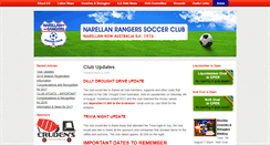 Desktop Screenshot of narellanrangers.com.au